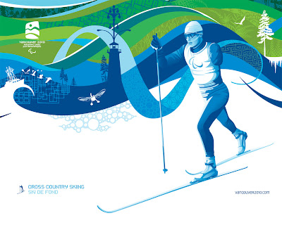 Free Vancouver 2010 Olympic Winter Games PowerPoint Background 27
