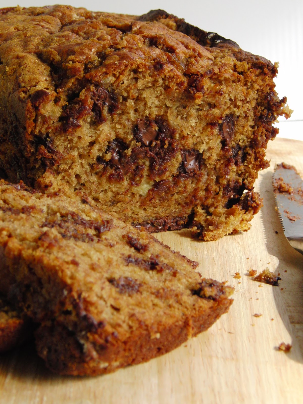 Curly Girl Kitchen Brown Sugar Chocolate Chip Banana Bread (with a