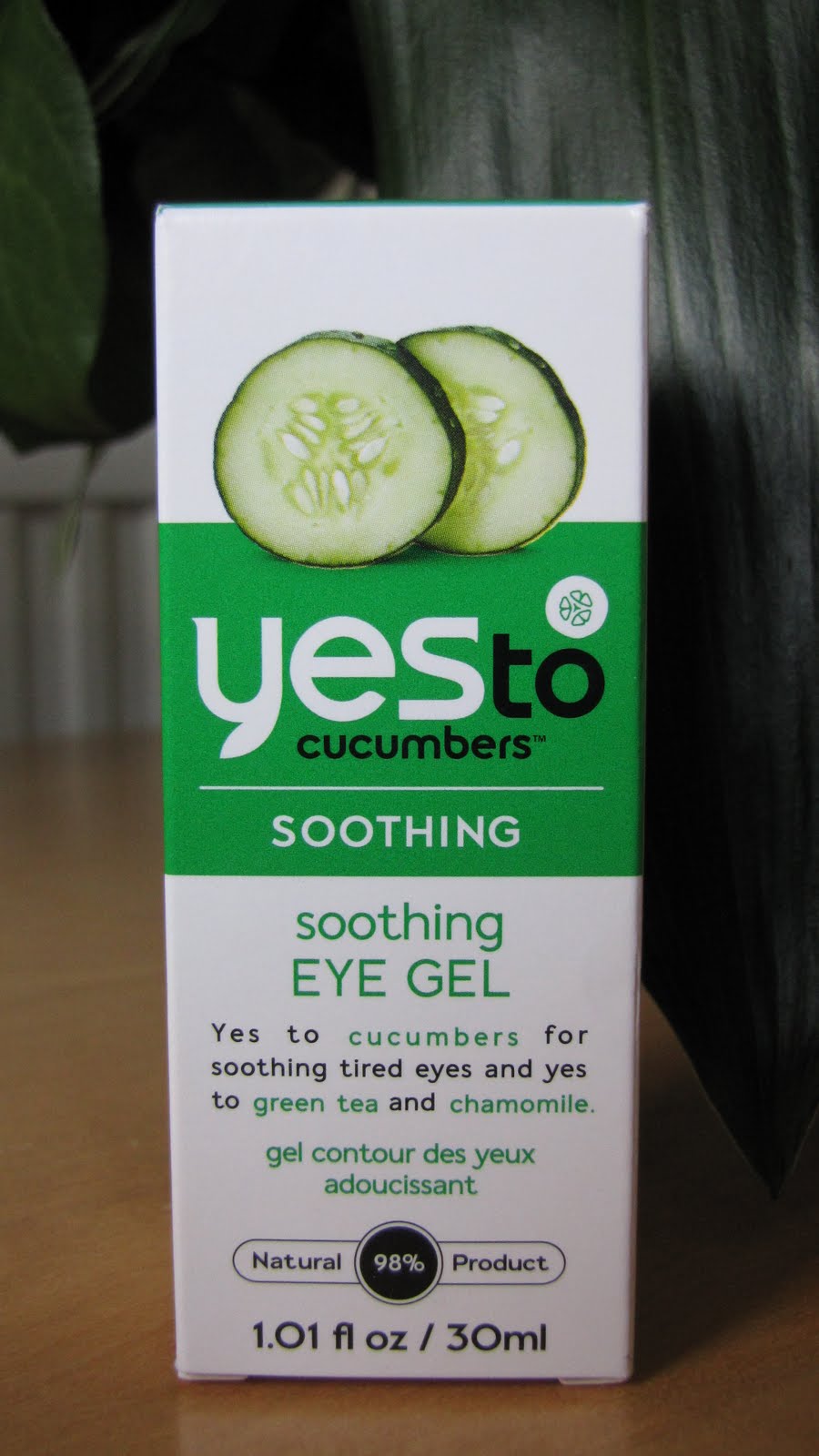 ...OxfordJasmine... Yes to... Cucumbers Soothing Eye Gel
