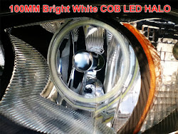 100mm Bright White LED Halo