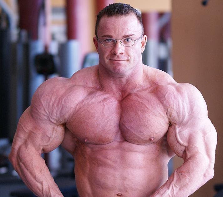 Bodybuilder Ronny Rockel Glasses Bodybuilders & Muscle Men