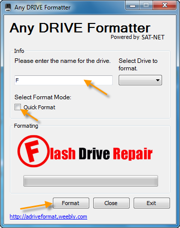 Usb Flash Drive Format Tool 1.0.0.320