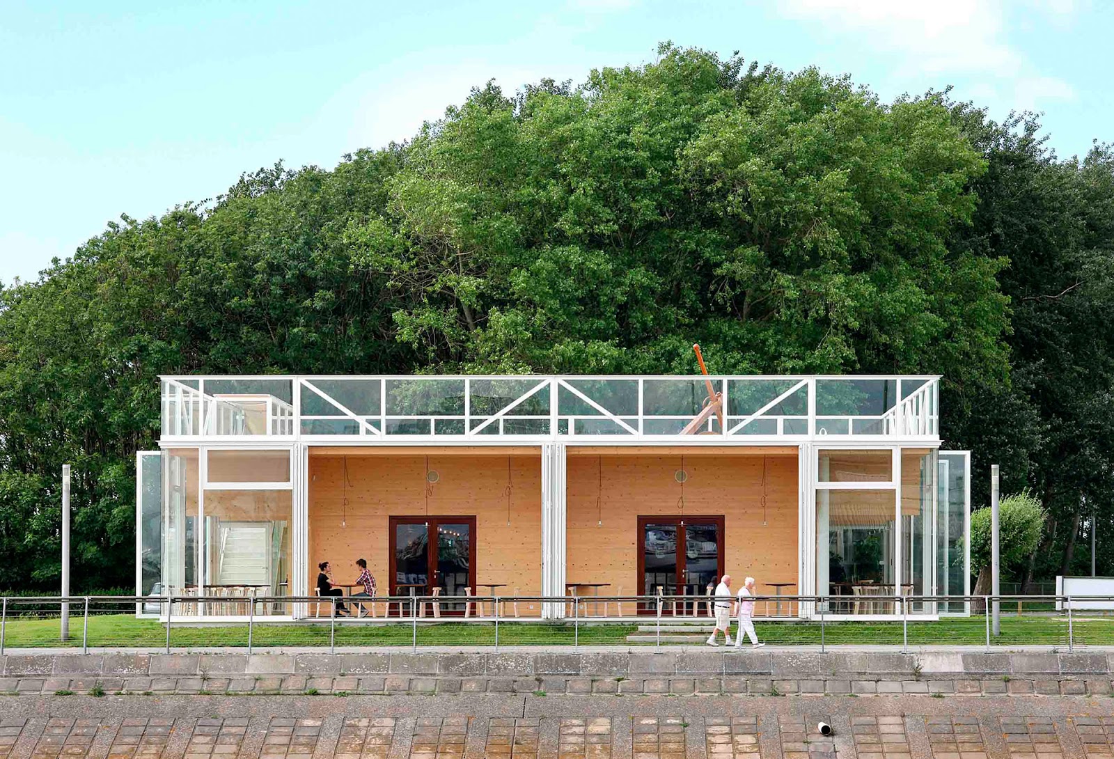 Wim Goes Architectuur. Royal Belgian Sailing Club Alberta. Zeebrugge