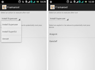 Cara Root Android dengan FramaRoot