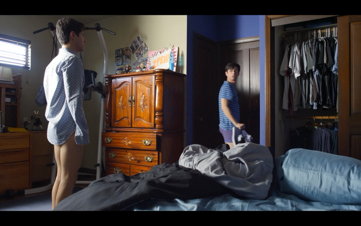 Adam's Male Celebrities (Generally) In Tighty Whities. Michael J