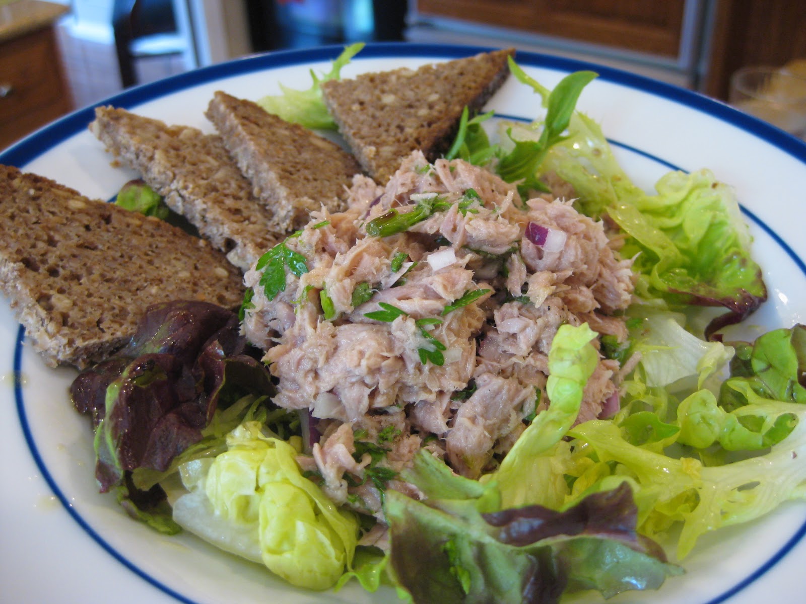Sweet Peas and Pumpkins Fresh Lemon and Herb Tuna Salad