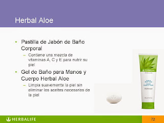 productos herbalife herbal gel baño