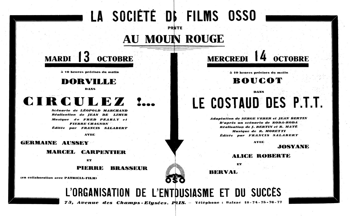 Le Costaud Des PTT [1931]