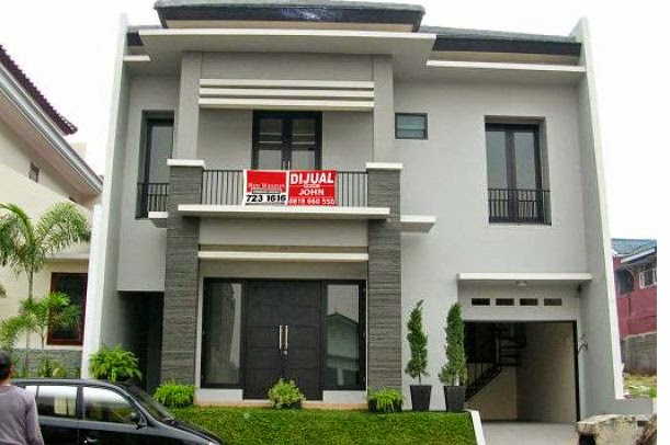 View Desain Rumah Lantai Dua Sederhana Images