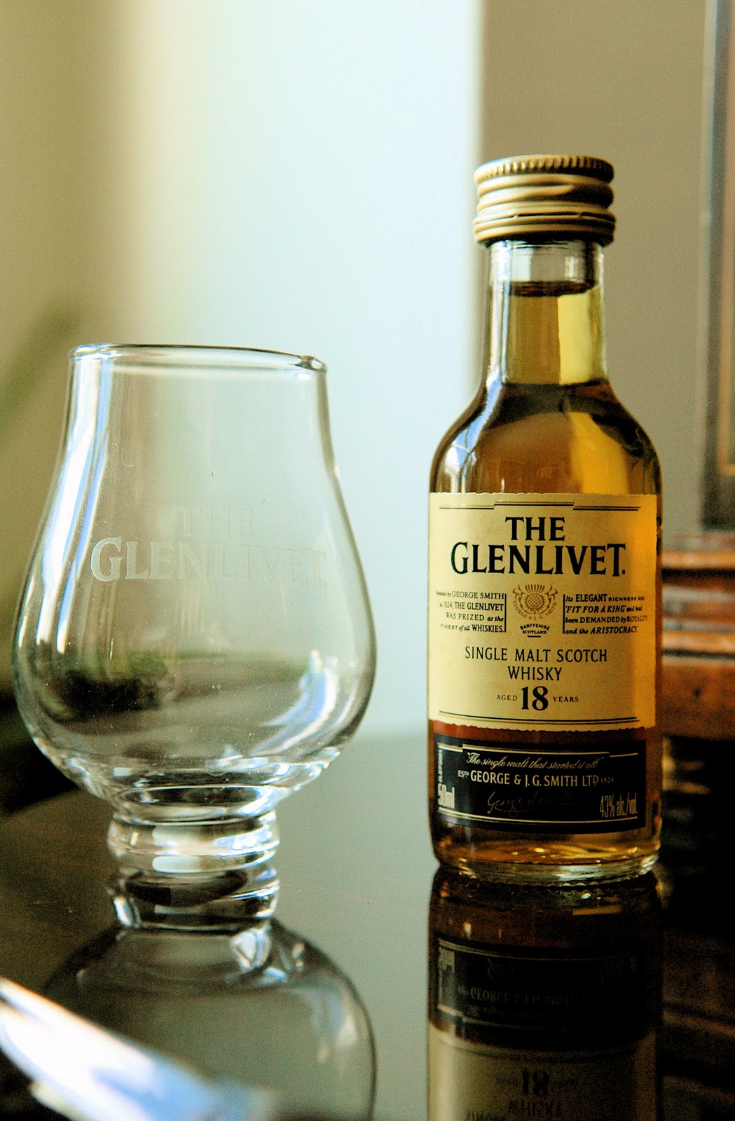 The Glenlivet 18 (50 ml airline bottle) The Malt Impostor