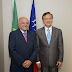 José Melo recebe embaixador de Taiwan para estreitar relações e falar sobre investimentos