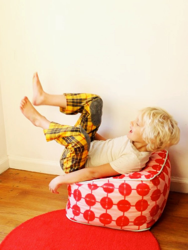 DIY Monday Pouf and floor cushion Ohoh Blog