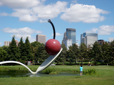 Spoonbridge and Cherry in Minneapolis Sculpture Garden