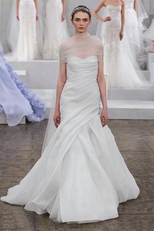 2015 Spring wedding dresses by Monique Lhuillier