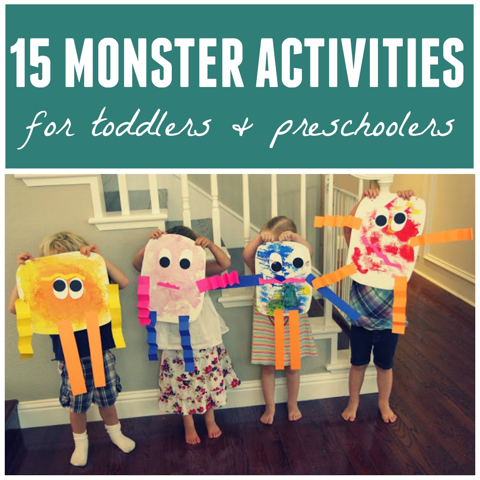 Toddler Approved! 15 Monster Activities for Toddlers and Preschoolers