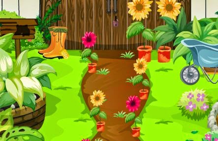 GraceGirlsGames Flowers Garden Escape Walkthrough