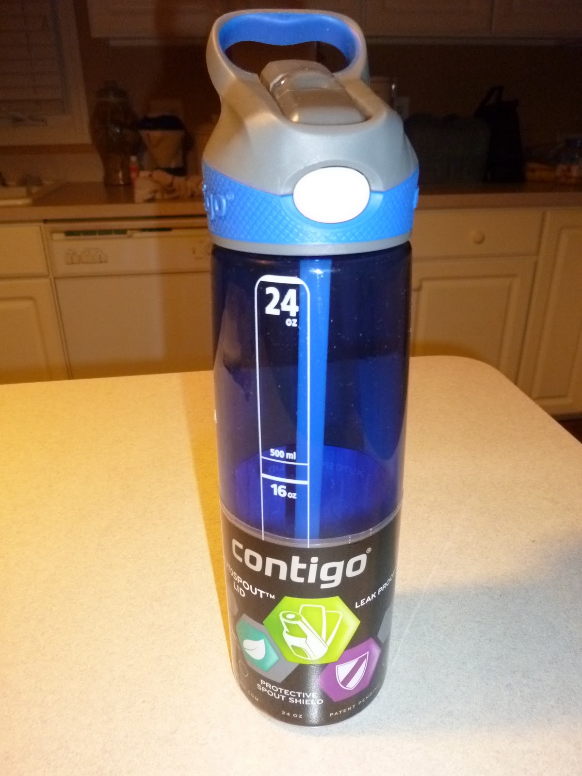 DETROIT RUNNER.... Review of Contigo 24 oz. Addison Water Bottle