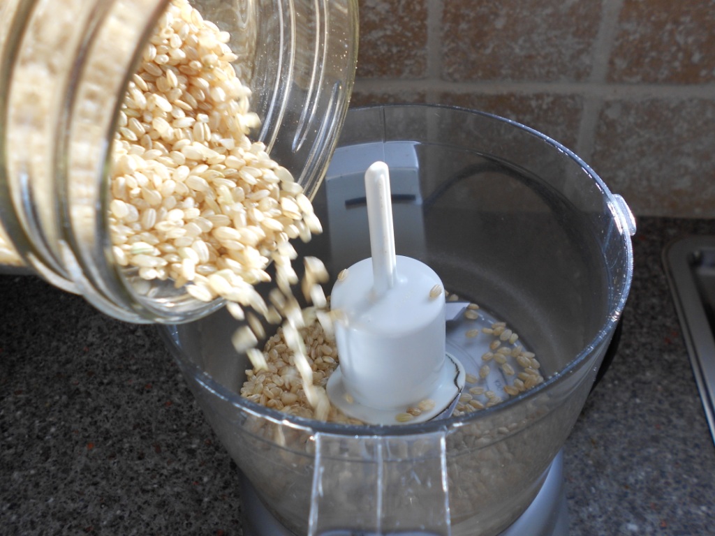 Snacking Squirrel Homemade Brown Rice Flour