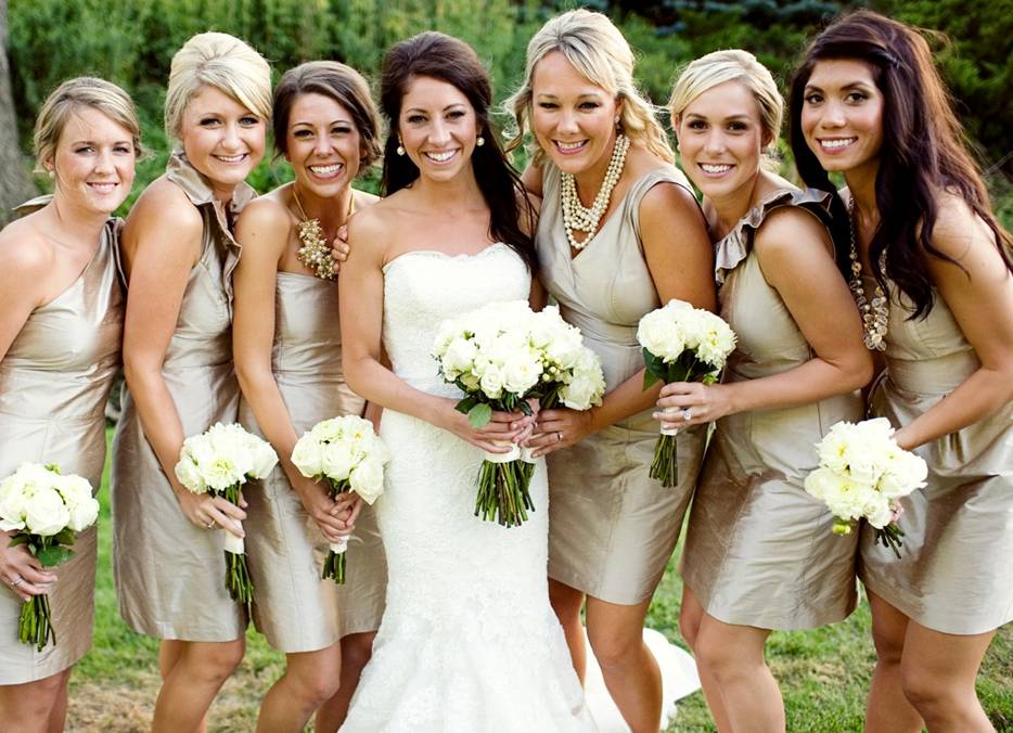 Whiteazalea Destination Dresses Champagne Bridesmaid Dresses For