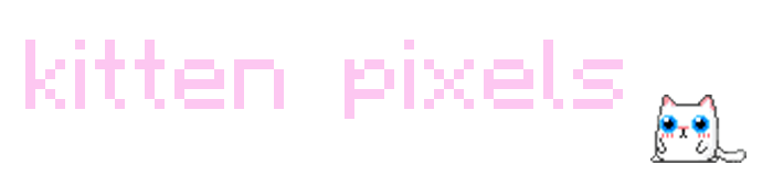 kitten pixels (｀・ω・´)”