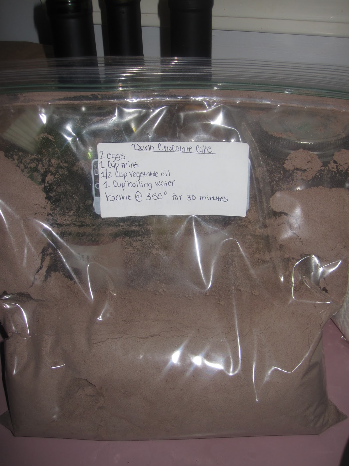 The Cupcake Files Make your own cake mixes!