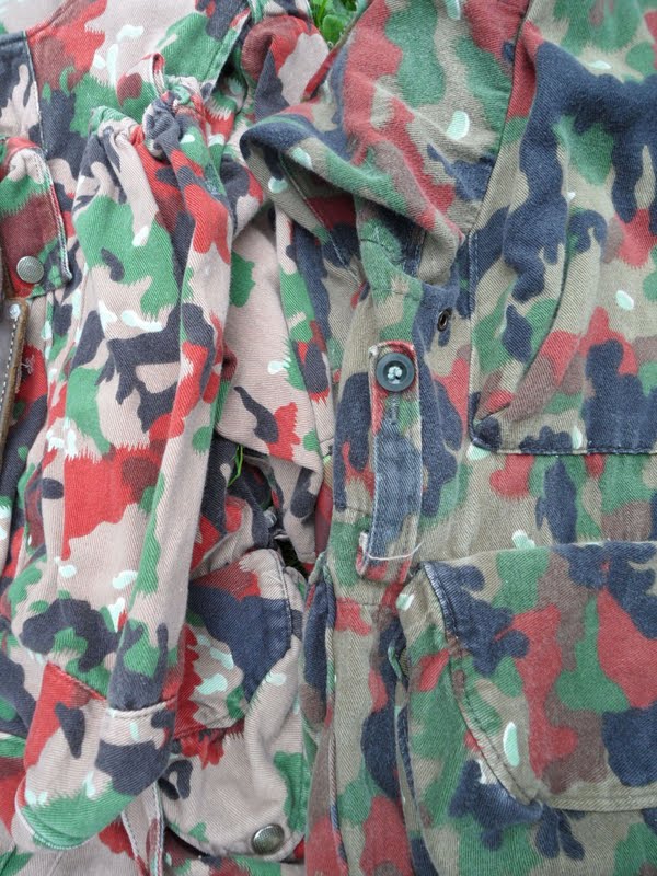 Genuine Swiss army jacket TAZ 57 Alpenflage Camo sniper combat