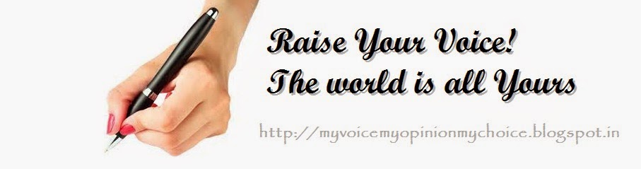 Raise Your Voice ! The world is all yours