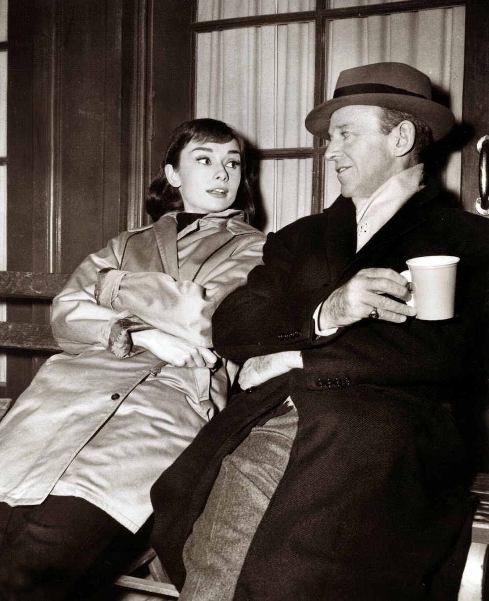 Amazing Historical Photo of Audrey Hepburn with Fred Astaire in 1953 