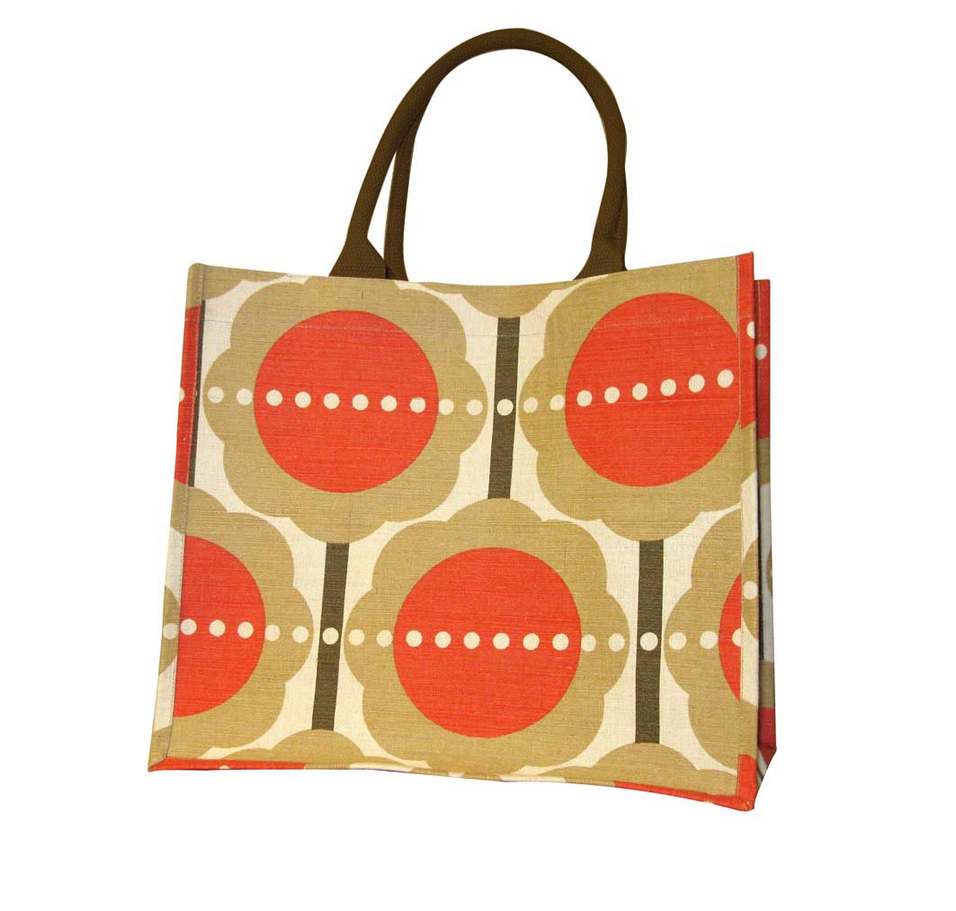 Orla Kiely Jute Bag Collection