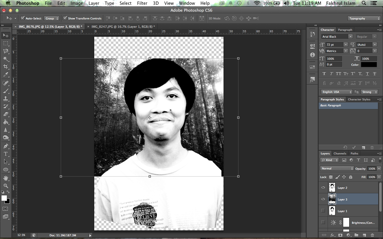 Photoshop Tutorial : Double Exposure Double Exposure Photoshop Tutorial