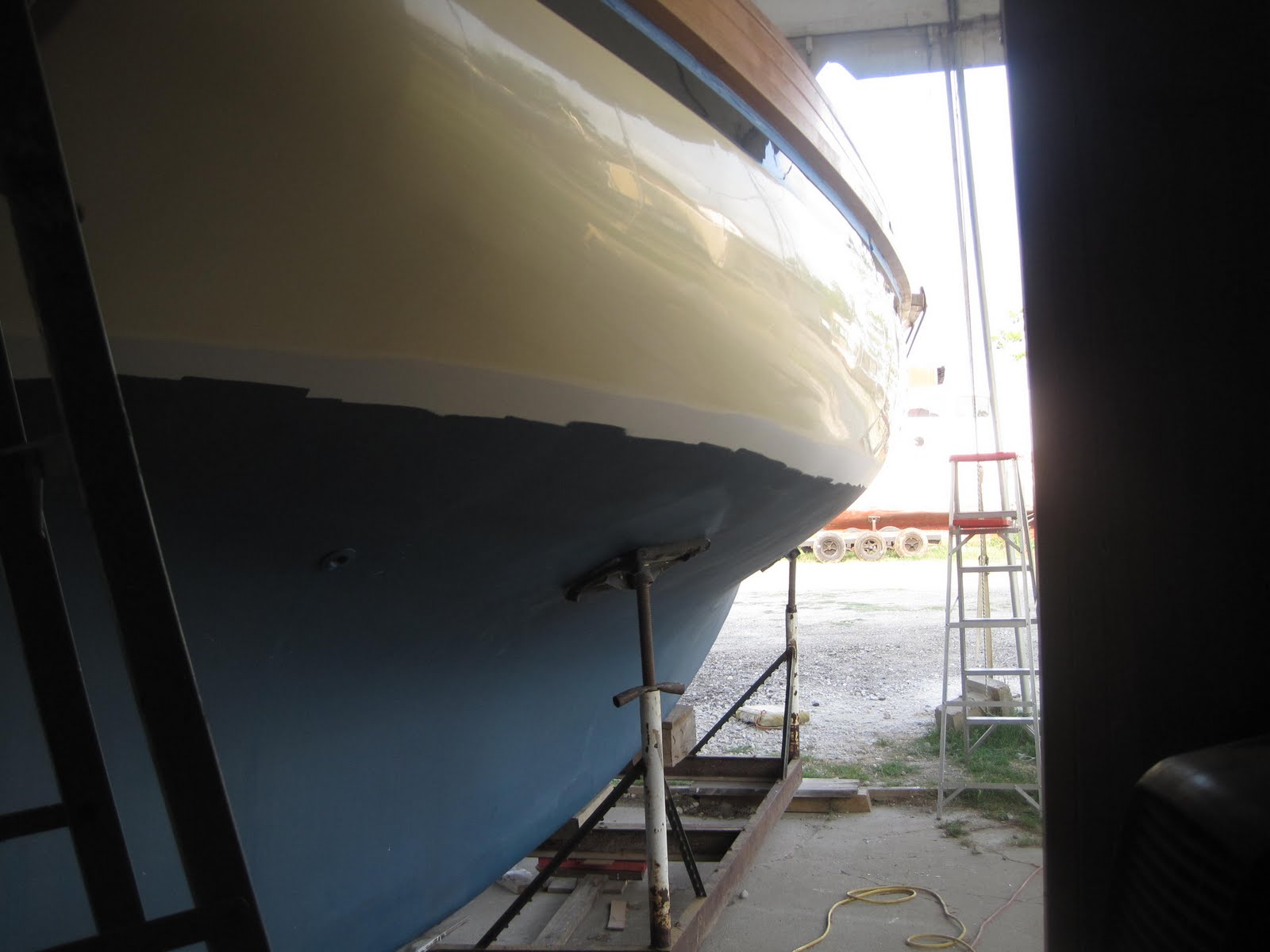 Bristol Channel Cutter Restoration Tumblehome