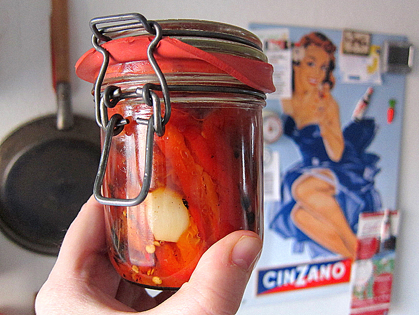 Genussbereit: Selbst is(s)t der Mann: Geröstete Paprika