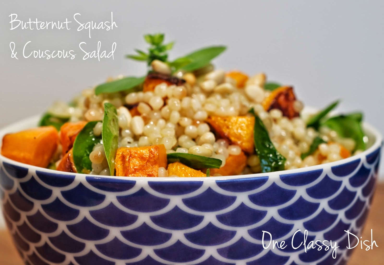 One Classy Dish Butternut Squash & Couscous Salad