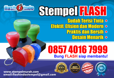 stempel warna flash