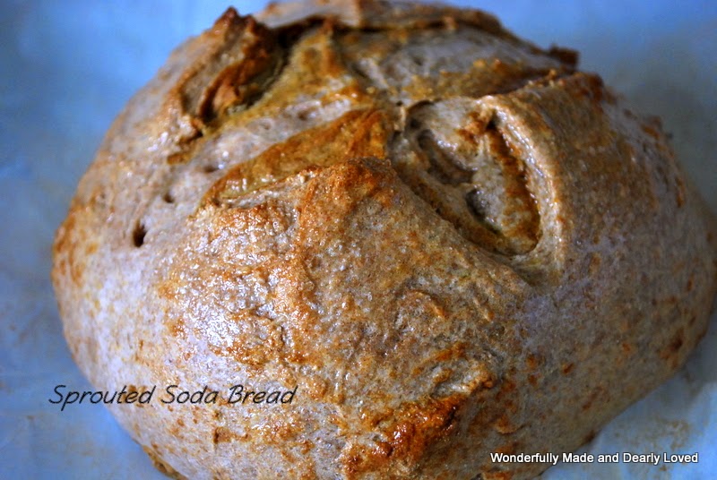 Wonderfully Made and Dearly Loved Sprouted Soda Bread