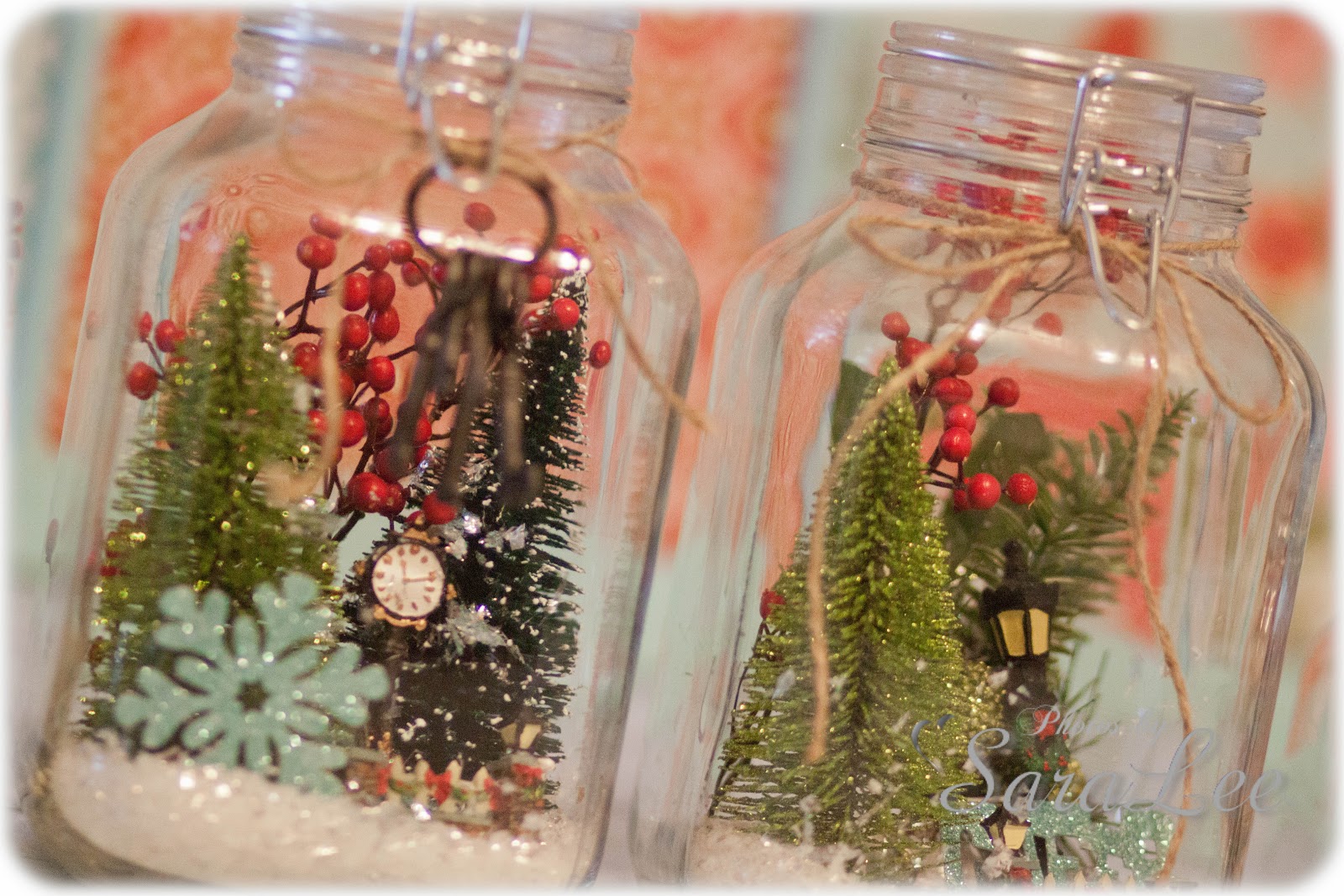 Sweet Little Gals DIY {Snow Globe} Centerpiece