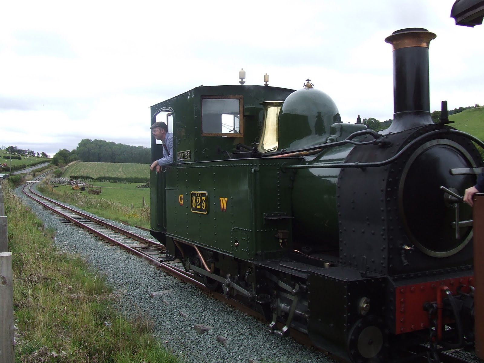 Homestyal Halt: Welshpool & Llanfair Light Railway