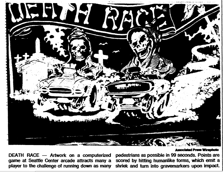 death race arcade game for sale