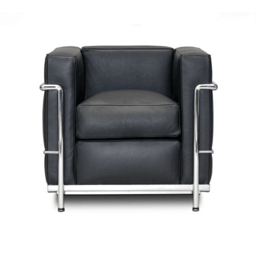 Black le corbusier style chair Black le corbusier style chair