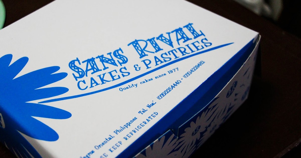 SANS RIVAL Cakes & Pastries of Dumaguete A NotSoPopular Kid Food Blog