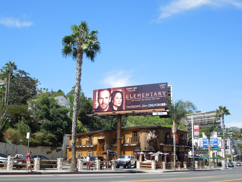 Elementary billboard Sunset Strip Elementary TV billboard Sunset Strip