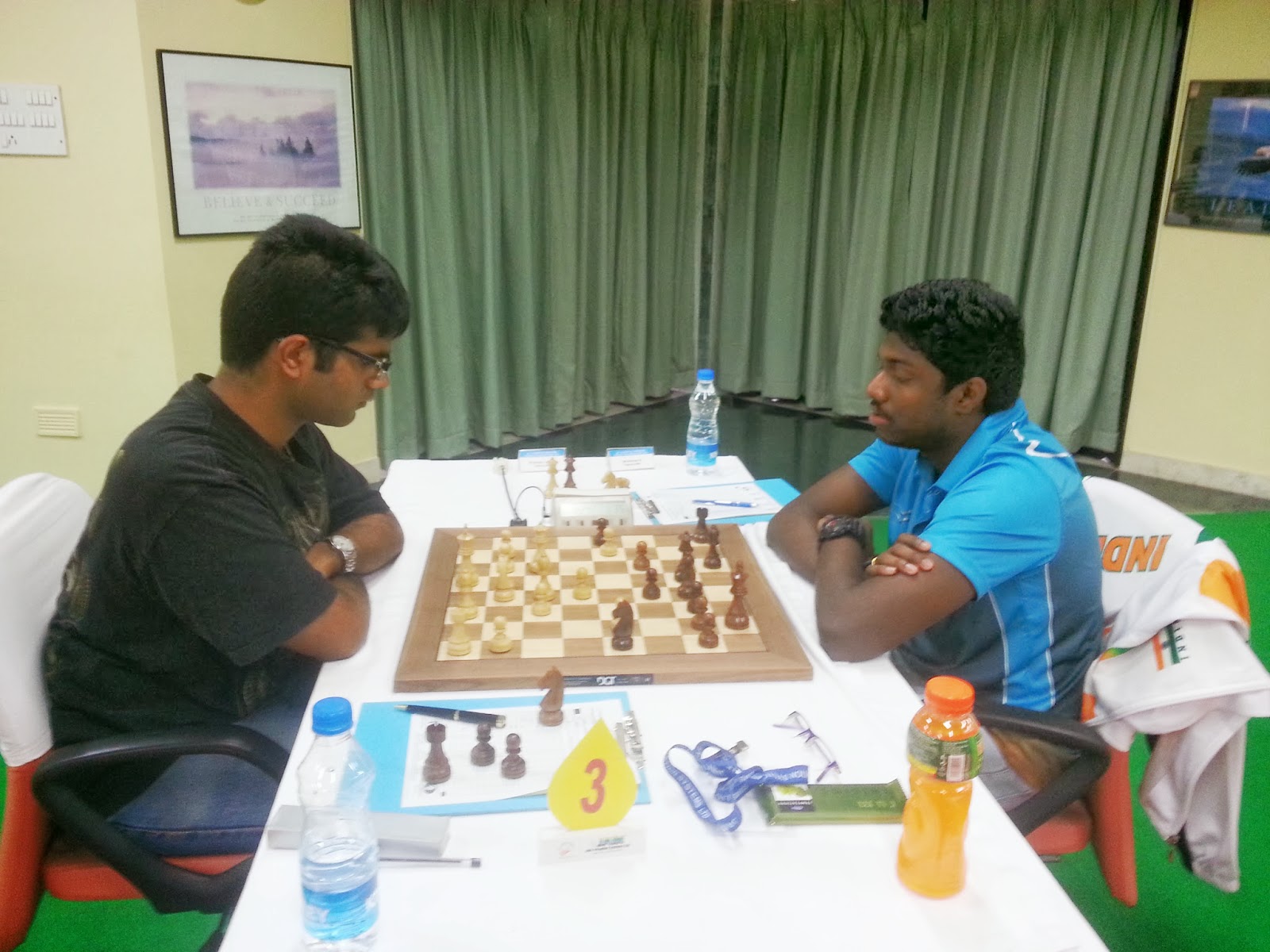 Chess World Cup round 2 : Sasi, Adhiban Draw