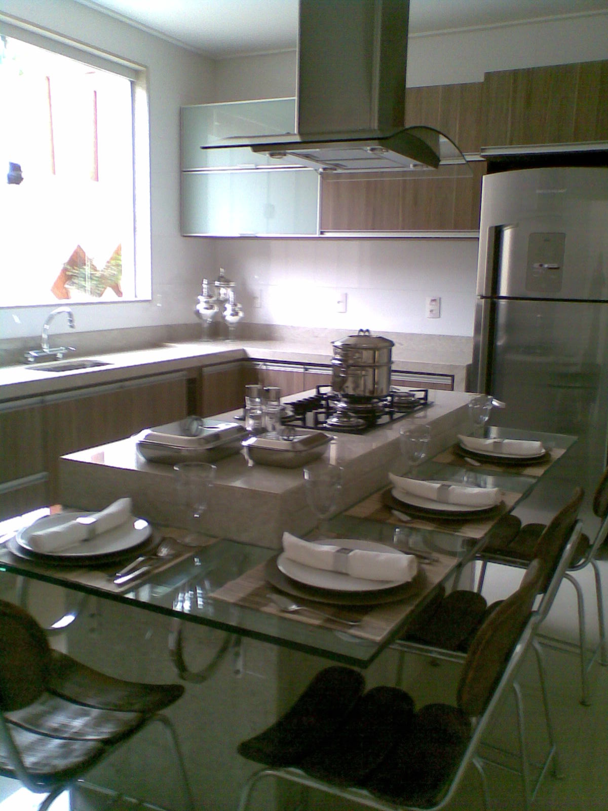 Cozinha Com Ilha E Mesa De Vidro Cozinhas Pequenas De Ilha Studio Cozinha Com Ilha E Mesa De Vidro Cozinhas Pequenas De Ilha Studio