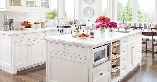 VISION DEL MUNDO FASHION: DECOR: COCINA BLANCA