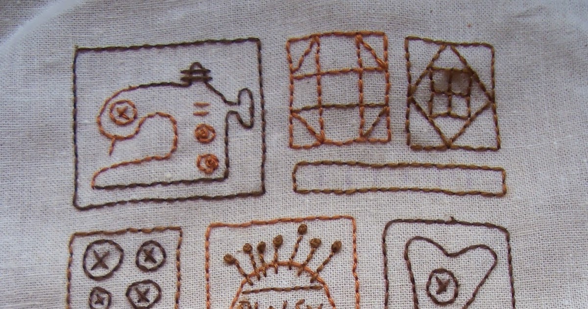 StitchALong Sewing stitchery