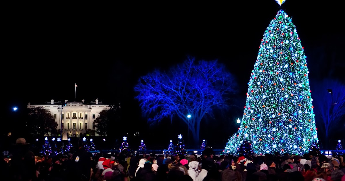 Hi! It's Jilly. The National Christmas Tree Lighting Ceremony