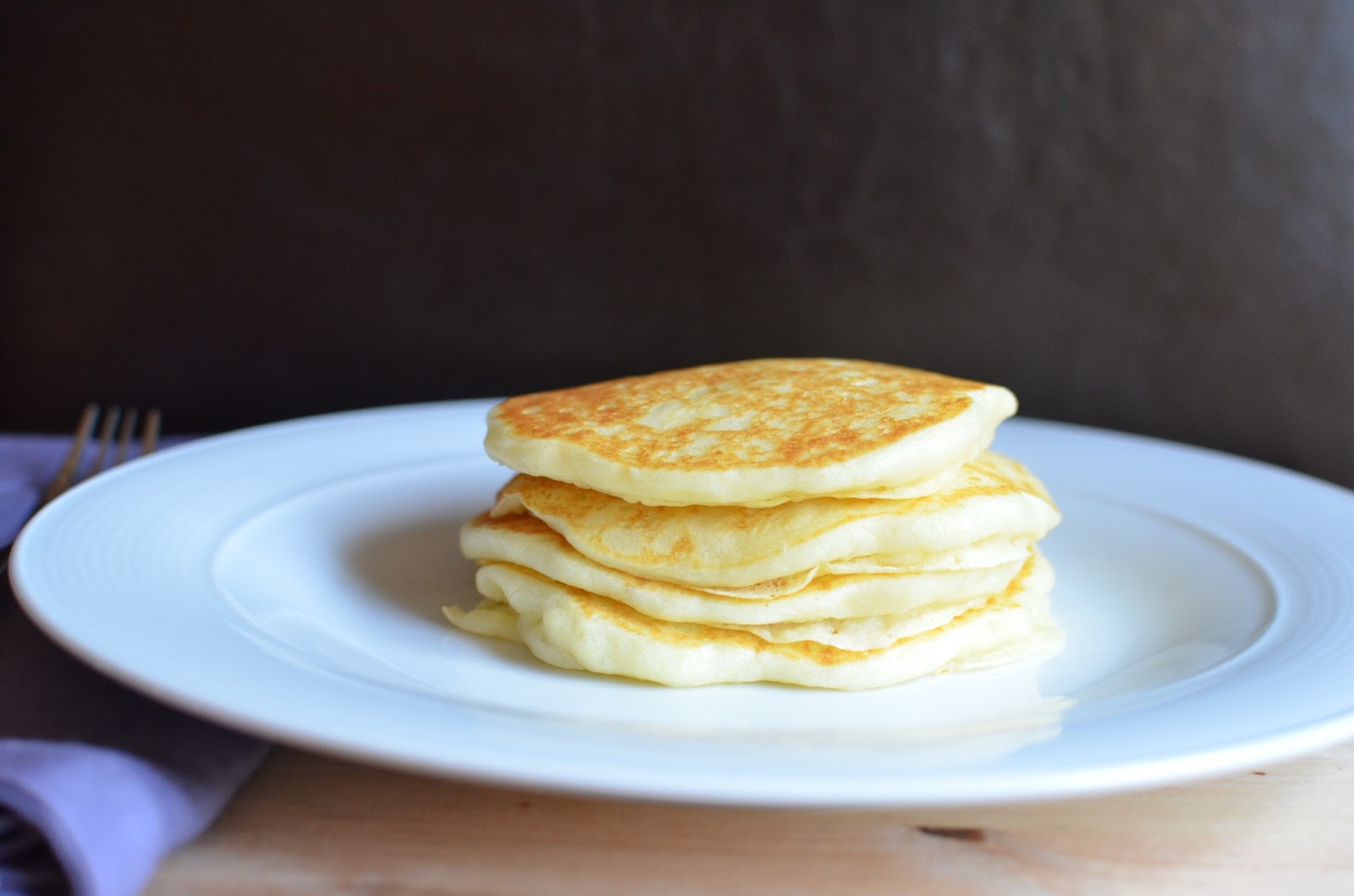 Playing with Flour Tender pancakes with a secret ingredient