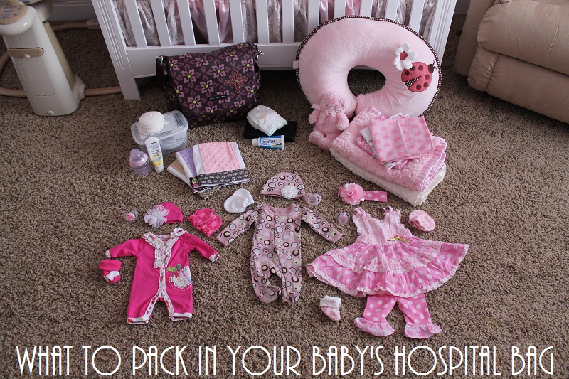 What to pack in your baby's hospital bag Mommy's Little Sunshine