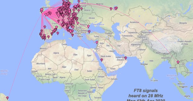EI GL A Diary Of Amateur Radio Activity Opening To Thailand On MHz Mon Th Apr