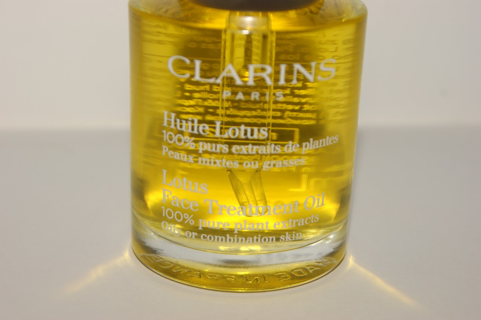 Clarins Lotus Face Treatment Oil Review The Sunday Girl